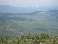Hill Climb  A trip to New Hampshire with evening time to make a "Speed Hike" up Mt. Cardigan near Bristol NH. A little climb of 1726 feet to the top. : Trail Runs