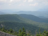 Hill Climb  A trip to New Hampshire with evening time to make a "Speed Hike" up Mt. Cardigan near Bristol NH. A little climb of 1726 feet to the top. : Trail Runs