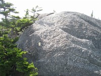 Hill Climb  A trip to New Hampshire with evening time to make a "Speed Hike" up Mt. Cardigan near Bristol NH. A little climb of 1726 feet to the top. : Trail Runs