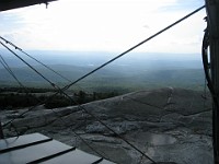 Hill Climb  A trip to New Hampshire with evening time to make a "Speed Hike" up Mt. Cardigan near Bristol NH. A little climb of 1726 feet to the top. : Trail Runs