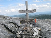 Hill Climb  A trip to New Hampshire with evening time to make a "Speed Hike" up Mt. Cardigan near Bristol NH. A little climb of 1726 feet to the top. : Trail Runs