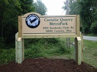 Castalia Quarry Reserve  Castalia Quarry Reserve, Milan Ohio 2013. : Castalia, Castalia Quarry Reserve, Ohio, United States, USA