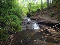 Rave Run Photos  2013 Devils Lake State Park Wisconsin. The Tumbled Rocks trail and a hike to a waterfall. : Baraboo, Devils Lake State Park, Rave Runs, Run, Trail, United States, USA, Wisconsin