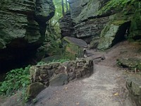 Rave Run Photos  2013 Devils Lake State Park Wisconsin. The Tumbled Rocks trail and a hike to a waterfall. : Baraboo, Devils Lake State Park, Rave Runs, Run, Trail, United States, USA, Wisconsin