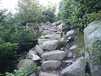 Rave Run Photos  A rocky run, well really hike, up to the summit of New Hampshires Mt Moosilauke. July 31, 2013 : Kasdorf, Rave Runs, Run, Trail, Lost River, New Hampshire, United States, USA, Woodsville