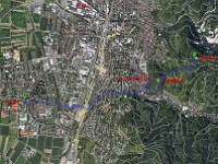 Rave Run - Fun places I have run.  This was the run I planned using program to create the route. : Baden-Württemberg, DEU, Germany, Rave Run, Running, Weinheim