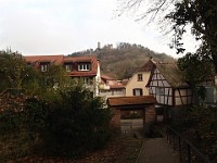 Rave Run - Fun places I have run.  A run from the town of Weinheim Germany to two castles outside of town on the hill tops.December 1, 2013. : Baden-Württemberg, DEU, Germany, Rave Run, Running, Weinheim