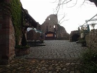 Rave Run - Fun places I have run.  A run from the town of Weinheim Germany to two castles outside of town on the hill tops.December 1, 2013. : Baden-Württemberg, DEU, Germany, Rave Run, Running, Weinheim