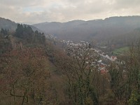 Rave Run - Fun places I have run.  A run from the town of Weinheim Germany to two castles outside of town on the hill tops.December 1, 2013. : Baden-Württemberg, DEU, Germany, Rave Run, Running, Weinheim