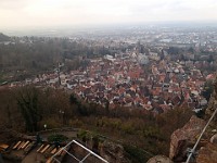 Rave Run - Fun places I have run.  A run from the town of Weinheim Germany to two castles outside of town on the hill tops.December 1, 2013. : Baden-Württemberg, DEU, Germany, Rave Run, Running, Weinheim