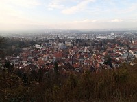 Rave Run - Fun places I have run.  A run from the town of Weinheim Germany to two castles outside of town on the hill tops.December 1, 2013. : Baden-Württemberg, DEU, Germany, Rave Run, Running, Weinheim