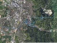 Rave Run - Fun places I have run.  A run from the town of Weinheim Germany to two castles outside of town on the hill tops.December 1, 2013. : Baden-Württemberg, DEU, Germany, Rave Run, Running, Weinheim