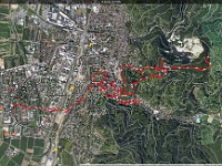 Rave Run - Fun places I have run.  A run from the town of Weinheim Germany to two castles outside of town on the hill tops.December 1, 2013. : Baden-Württemberg, DEU, Germany, Rave Run, Running, Weinheim