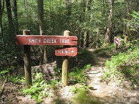 Rave Run Photos  The trail from Unicoi State Part to Anna Ruby Falls. A nice 9 mile round trip. : Georgia, Rave Runs, Robertstown, Sautee Nacoochee, United States, USA, Water Falls
