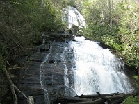 Rave Run Photos  The trail from Unicoi State Part to Anna Ruby Falls. A nice 9 mile round trip. : Georgia, Rave Runs, Robertstown, Sautee Nacoochee, United States, USA, Water Falls