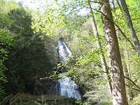 Rave Run Photos  The trail from Unicoi State Part to Anna Ruby Falls. A nice 9 mile round trip. : Georgia, Rave Runs, Robertstown, Sautee Nacoochee, United States, USA, Water Falls