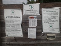 Lefurge Nature Preserve.  Lefurge Nature Preserve, part of the Southeast Michigan Land Conservancy holdings. : Ann Arbor, kasdorf, nature preserve, Trail Run