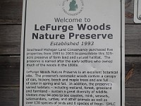 Lefurge Nature Preserve.  Lefurge Nature Preserve, part of the Southeast Michigan Land Conservancy holdings. : Ann Arbor, kasdorf, nature preserve, Trail Run