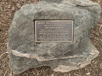 Cherry Hill Nature Preserve 2017.  Cherry Hill Nature Preserve dedication plaque. : kasdorf, nature preserve, Rave Run, running, Trail Run