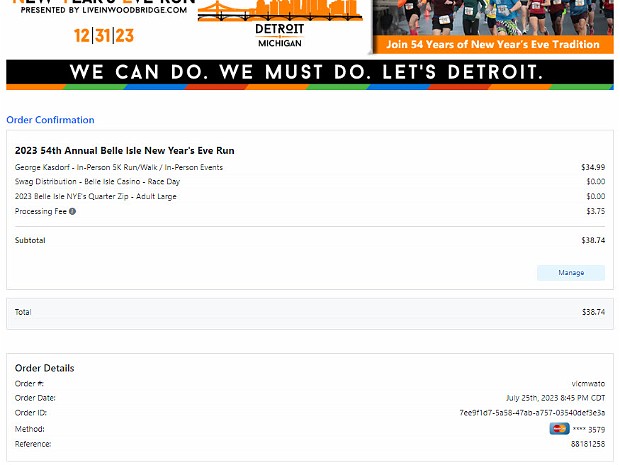 2023 Belle Isle 5K