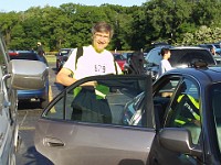 Race Photo  Getting ready in the parking lot. : Fitness, Races, Running, Half Marathon