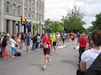 Race Photo  The Dexter to Ann Arbor Half Marathon run on June 6, 2010. A very hot and muggy day for a race. Delayed so they could clear a fallen tree from the storms off the course. : Fitness, Half Marathon, Race, Running