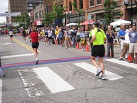 Race Photo  The Dexter to Ann Arbor Half Marathon run on June 6, 2010. A very hot and muggy day for a race. Delayed so they could clear a fallen tree from the storms off the course. : Fitness, Half Marathon, Race, Running