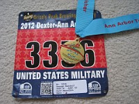 Kasdorf Racing Photo  The 2012 running of the Dexter to Ann Arbor Half Marathon. The 39th year, my fourth run. A little warmer this year, but time was better than last year, but not my best. : Half Marathon, Race, Running