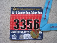 Kasdorf Racing Photo  The 2012 running of the Dexter to Ann Arbor Half Marathon. The 39th year, my fourth run. A little warmer this year, but time was better than last year, but not my best. : Half Marathon, Race, Running