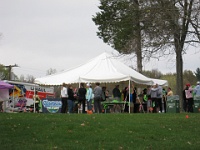Roads End 5M 2008-04-26 003 Tents filled with volunteers passing out the number bibs. This was not a electronically timed event.