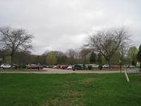 Roads End 5M 2008-04-26 010 The parking lot is getting filled up, fortunately there is a second one adjacent to this one.