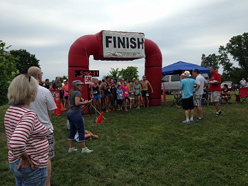 2014 Northville Road Runner Classic 5K In Maybury Park, Northville Michigan.