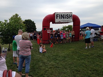 2014 Northville Road Runner Classic 5K In Maybury Park, Northville Michigan.