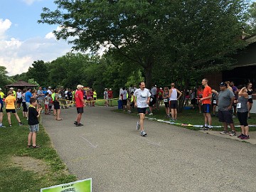 2015 Road Runner Classic 8K 2015 Road Runner Classic 8K run at Maybury State Park outside Northville Michigan on July 25, 2015.