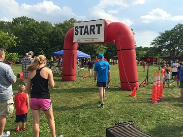 2015 Road Runner Classic 8K 2015 Road Runner Classic 8K run at Maybury State Park outside Northville Michigan on July 25, 2015.