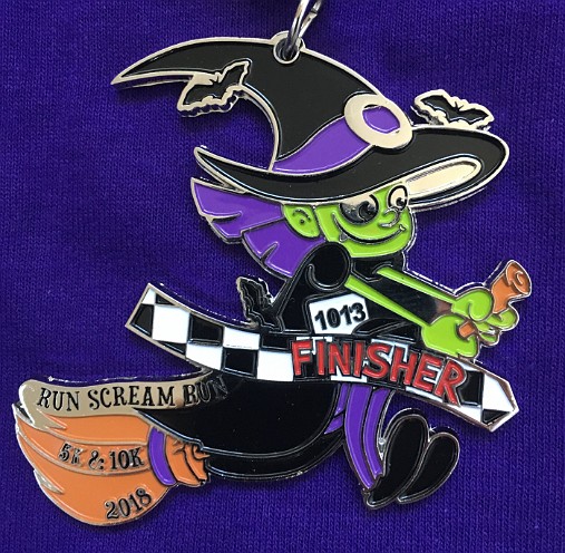 2018 Run Scream Run 10K A Halloween Tradition. Run the 10K at Wiard's Orchard. This was the 6th running of the race.