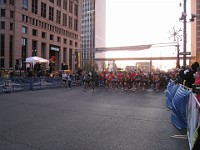 Race Photo The 2009 Detroit Turkey trot 10K was run on November 29, 2009. A chilly and blustery day. Lots of costumes and racers though, 12400 strong!