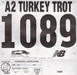 Race Photo - 10K 2013 Hudson Mills Turkey Trot The 2013 Hudson Mills Turkey Trot 10K. Cool and blustery.