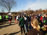 Race Photo - 10K 2013 Hudson Mills Turkey Trot The 2013 Hudson Mills Turkey Trot 10K. Cool and blustery.