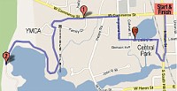2014 Milford Gobbler Gallop 4M Map
