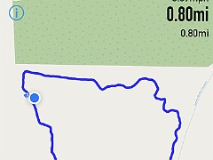 2020-11-03 LeFurge SE Corner Clearing 2  GPX Tracker, a useful APP to create a series of waypoints or route.