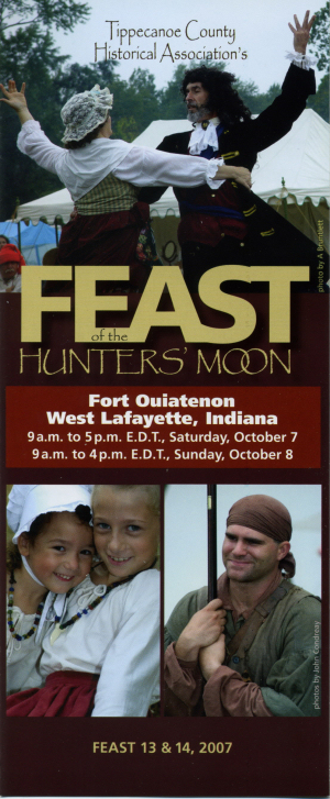 The Feast of the Hunters Moon in West Lafayette Indiand October 2007.