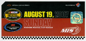 Tickets are in hand for the race, now I just need to keep track of them until August.